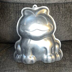 Wilton Garfield the Cat Cake Pan Vtg 1978 Mold 502-9403 insert